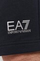Bavlnené šortky EA7 Emporio Armani 8NPS02.PJ05Z tmavomodrá