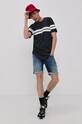 Rifľové krátke nohavice Jack & Jones 12166270 tmavomodrá AA00