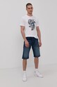 Jack & Jones Szorty jeansowe 12166429 granatowy AA00