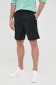 Selected Homme szorty bawełna czarny 16083844.Black
