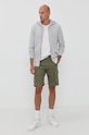 Šortky Jack & Jones 12184905.DustyOlive zelená AA00