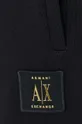 чёрный Хлопковые шорты Armani Exchange
