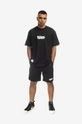 thisisneverthat cotton shorts Easy black