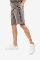 gray A-COLD-WALL* cotton shorts Essential Logo