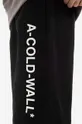 Памучен къс панталон A-COLD-WALL* Essential Logo Sweat Short ACWMB118 100% памук