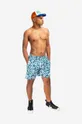 Billionaire Boys Club szorty Hibiscus Camo Swim Shorts niebieski