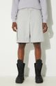 Βαμβακερό σορτσάκι A-COLD-WALL* Density Shorts βαμβάκι γκρί ACWMB108.