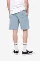 Carhartt WIP cotton shorts Pocket Sweat blue