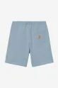 blue Carhartt WIP cotton shorts Pocket Sweat
