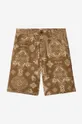 brown Carhartt WIP cotton shorts Single