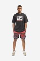 PLEASURES shorts P22SU027 red AA00
