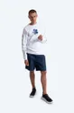 HUF pantaloncini in cotone Abbott Easy Short blu navy