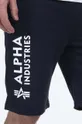 bleumarin Alpha Industries pantaloni scurți  Basic