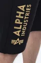 fekete Alpha Industries rövidnadrág Basic