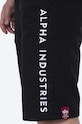Alpha Industries pantaloni scurți Al Sweat negru 116365.03