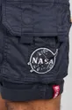 navy Alpha Industries shorts x Nasa