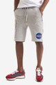 Alpha Industries pantaloni scurți Oddysey 126336.17 gri AA00