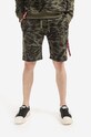 Alpha Industries rövidnadrág X-Fit Cargo Short Camo mintás zöld 166301C.634