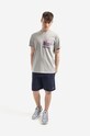 Бавовняні шорти A.P.C. Item Short COEAS.H10148 темно-синій AA00