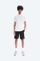 Bombažne kratke hlače A.P.C. Item Short COEAS.H10148 črna AA00