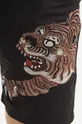 black Maharishi shorts Dragon & Tigers
