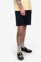 Bavlnené šortky de Monsieur Le Short Drôle BS119 BLACK Pánsky