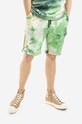 Bavlnené šortky CLOT Badge Shorts CLSRS50016-GREEN CLSRS50016.GREEN