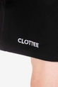 μαύρο Βαμβακερό σορτσάκι CLOTTEE Belted Shorts