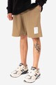 Norse Projects szorty bawełniane Vanya Tab Series Sweatshorts N35.0580.0966 brązowy