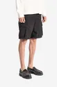 μαύρο Βαμβακερό σορτσάκι Norse Projects Lukas Ripstop Shorts Tab Series Ανδρικά