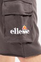 Бавовняні шорти Ellesse сірий SHM13798