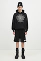 Billionaire Boys Club szorty bawełniane Szorty Small Arch Logo Shorts BC002 BLACK BC002 czarny
