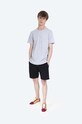 Carhartt WIP cotton shorts John Short I021730.BLACK black AA00