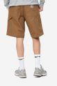 Carhartt WIP szorty bawełniane Single Knee I027942.HAMILTON.B brązowy AA00