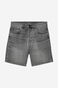 Clothing Carhartt WIP denim shorts I029209.89WI gray