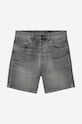 Îmbrăcăminte Carhartt WIP pantaloni scurți din denim I029209.89WI gri
