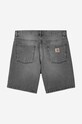Carhartt WIP pantaloni scurți din denim gri I029209.89WI