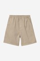 Clothing Carhartt WIP cotton shorts Flint Short I030480.WALL beige