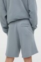 Îmbrăcăminte American Vintage pantaloni scurti MUTI09A gri