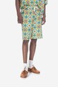 Drôle de Monsieur pantaloni scurți panza verde BS122.GREEN