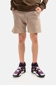 Хлопковые шорты Alpha Industries хлопок коричневый 106365.627