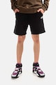 Alpha Industries szorty bawełniane bawełna czarny 106365.649