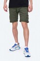 Alpha Industries szorty bawełniane bawełna zielony 116212.142