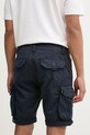 Oblečení Alpha Industries cargo šortky pánské bavlněné s elastanem Crew Short 176203 07 176203.07 námořnická modř