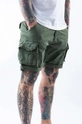 zielony Alpha Industries szorty bawełniane Crew Short Męski