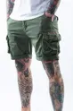 зелен Памучен къс панталон Alpha Industries Crew Short