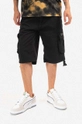 Alpha Industries pantaloni scurți din bumbac Jet Short bumbac negru 191200.03