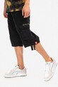 Ruházat Alpha Industries pamut rövidnadrág Jet Short 191200.03 fekete