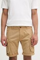 Alpha Industries pánske šortky Crew Short 176203 14 bavlna béžová 176203.14