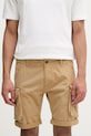 Alpha Industries pánske šortky Crew Short 176203 14 bavlna béžová 176203.14